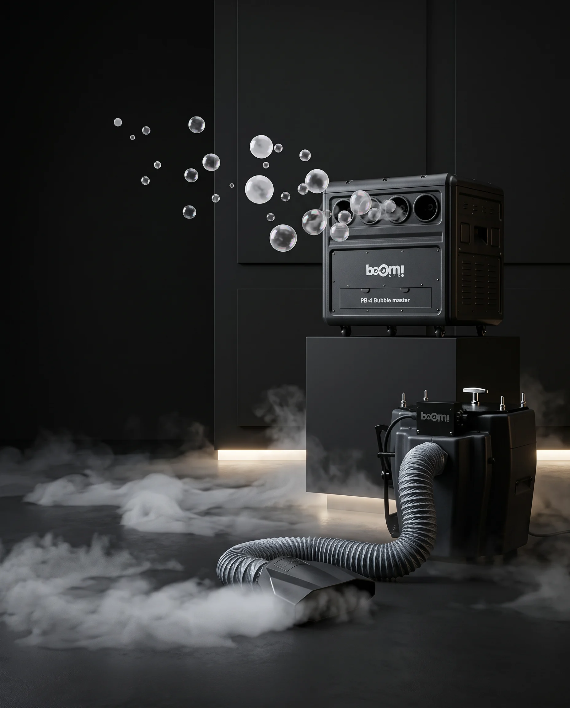 BOOM SFX PB-4 Bubble Master & Fog Machine Equipment